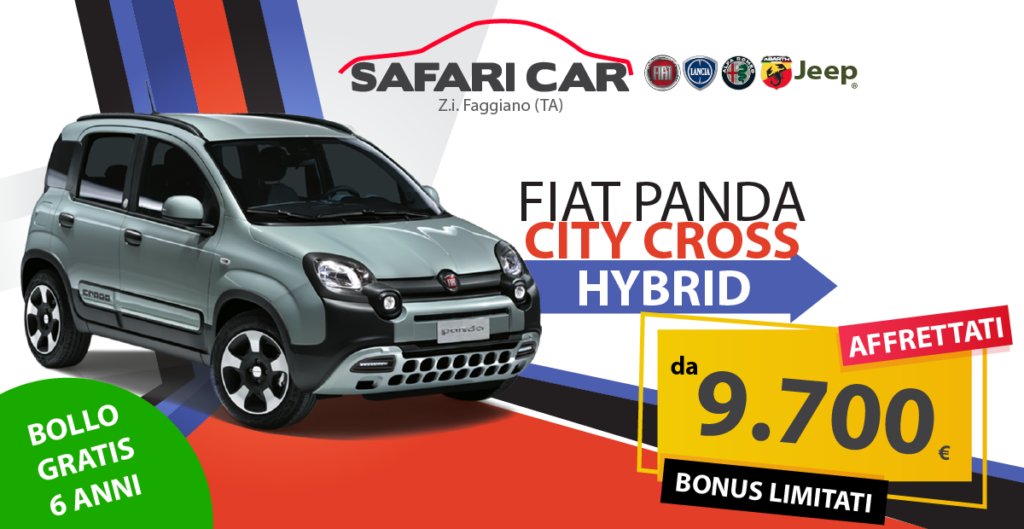 panda citycross 01 Fiat Panda CityCross Hybrid Taranto