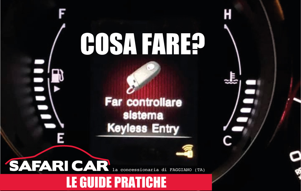 Far controllare sistema Keyless Entry Fiat Jeep