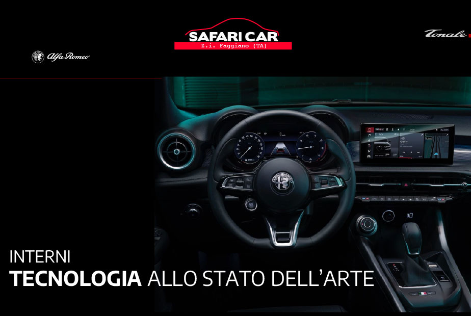 Interni Alfa Romeo Tonale Taranto