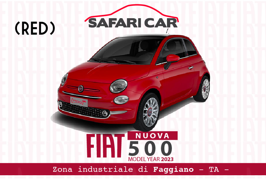 Fiat 500 RED my23 Taranto