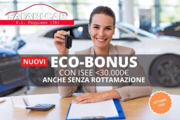 Ecobonus Rottamazione auto Isee basso 2022