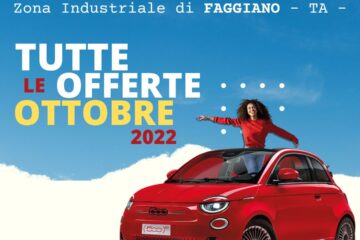 Volantino auto Taranto Ottobre 2022