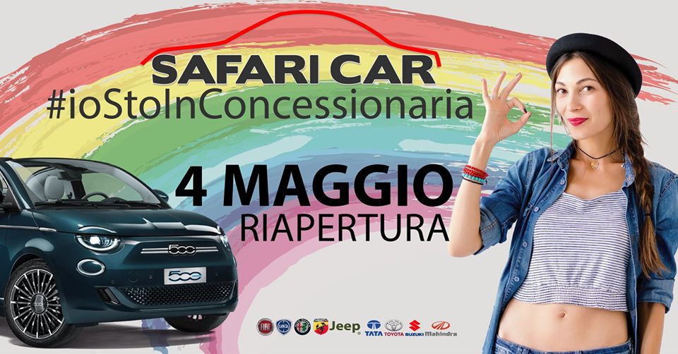 Riapertura Concessionaria Safari Car Covid19