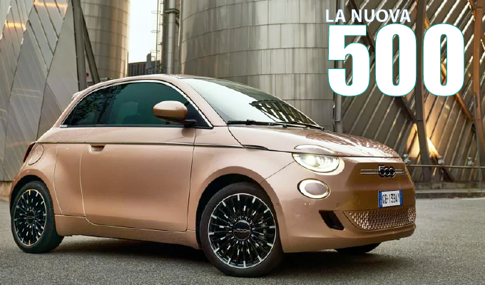 500 plug in Tavola disegno 1 1 Fiat 500 elettrica