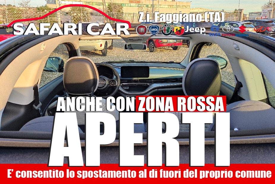 Concessionari Zona Rossa Aperti Taranto