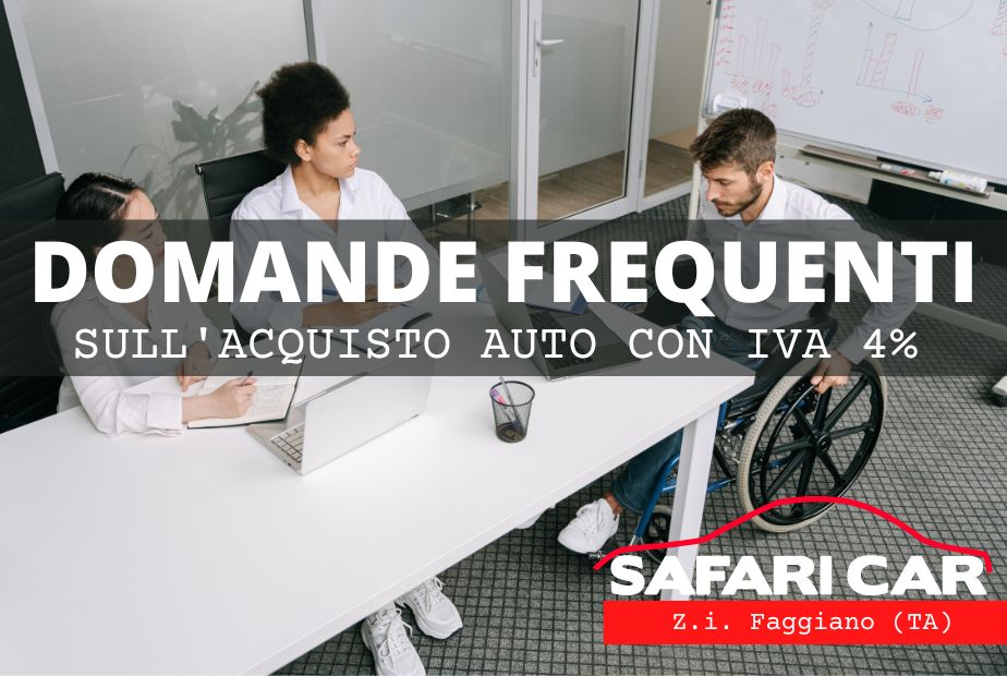 faq sconto legge 104 auto