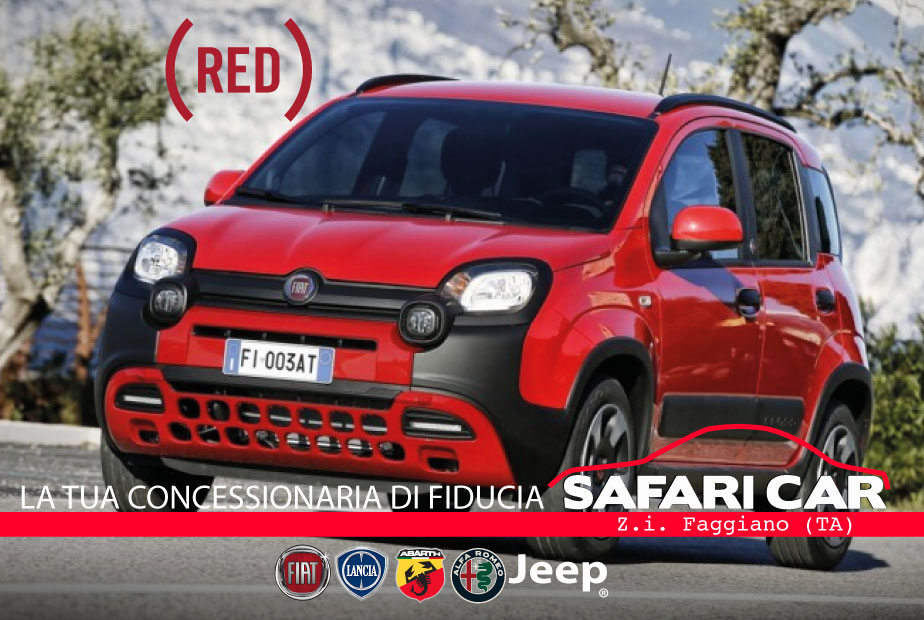 Fiat Panda Red Taranto Concessionaria Fiat
