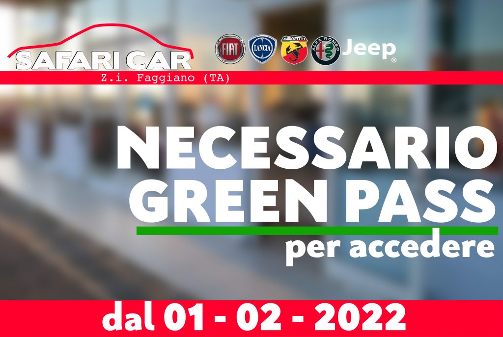 obbligo green pass 01 Green Pass acquisto auto