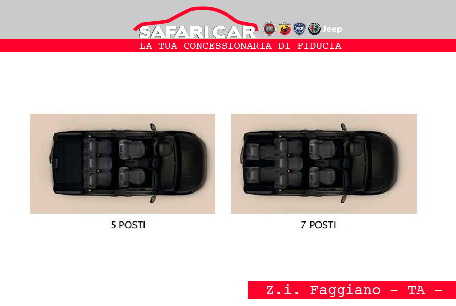 7 posti Nuovo fiat doblò 2022 my22 Taranto concessionaria