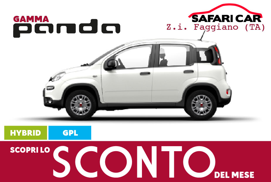Offerta Fiat Panda Taranto Safari Car concessionaria Fiat Taranto