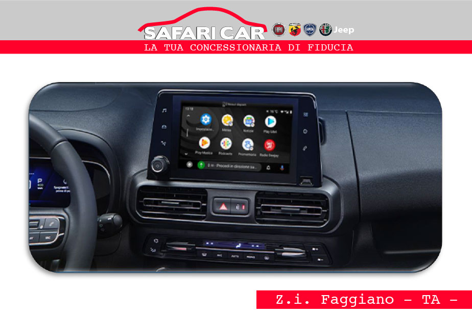 Radio Nuovo fiat doblò 2022 my22 Taranto concessionaria