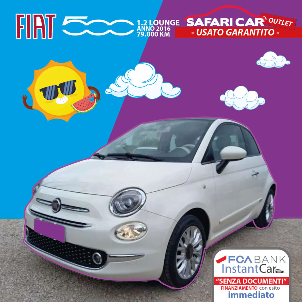 Fiat 500 usata Taranto