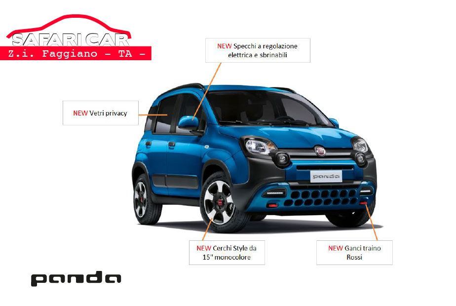 Dotazione Fiat Panda CROSS my23 2023 Taranto