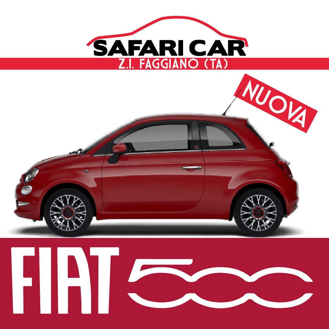 Offerta Fiat 500 Taranto Safari Car concessionaria Fiat Taranto