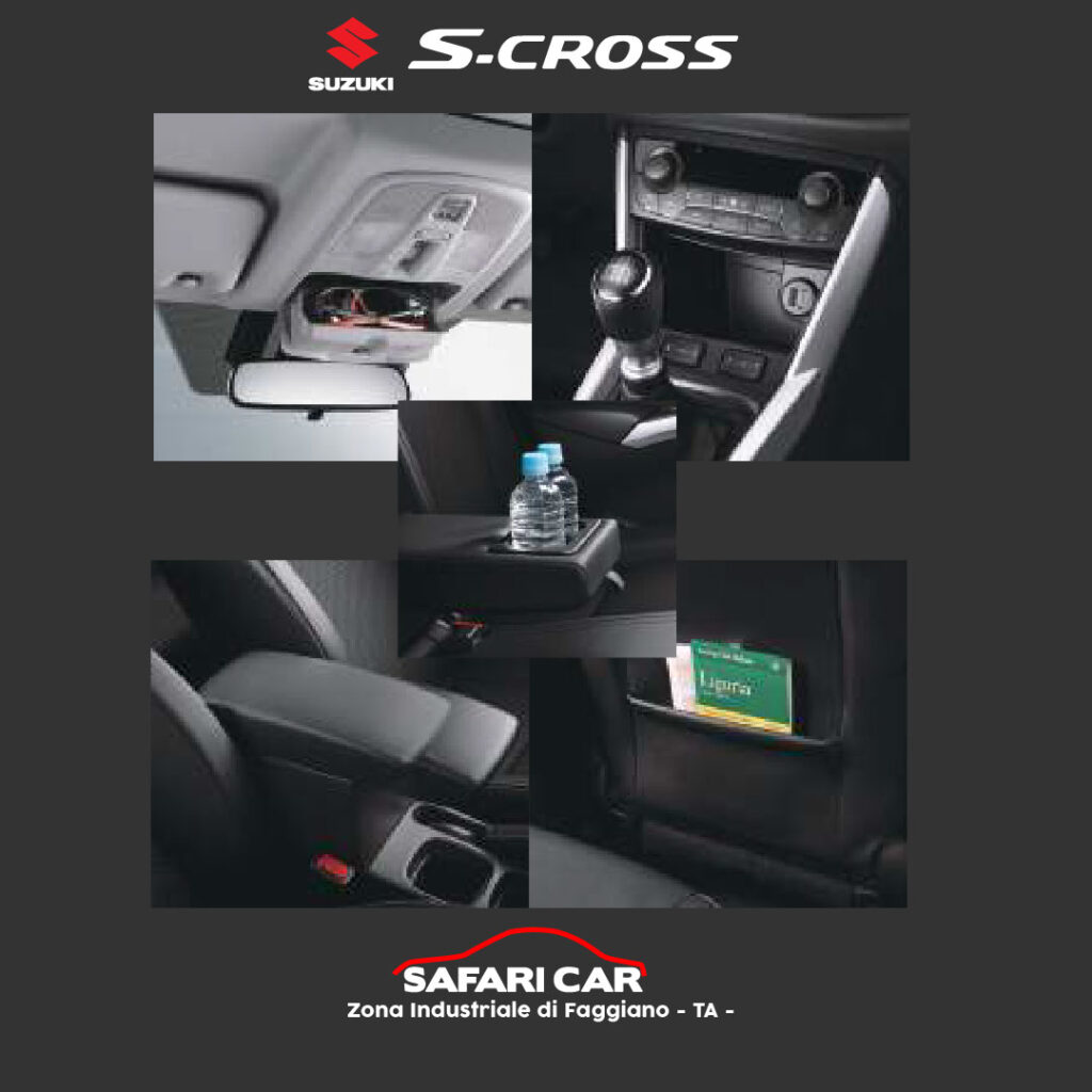 Offerta Suzuki S-Cross Taranto 8 Offerta Suzuki S-Cross Taranto spazio interno s-cross concessionaria suzuki taranto