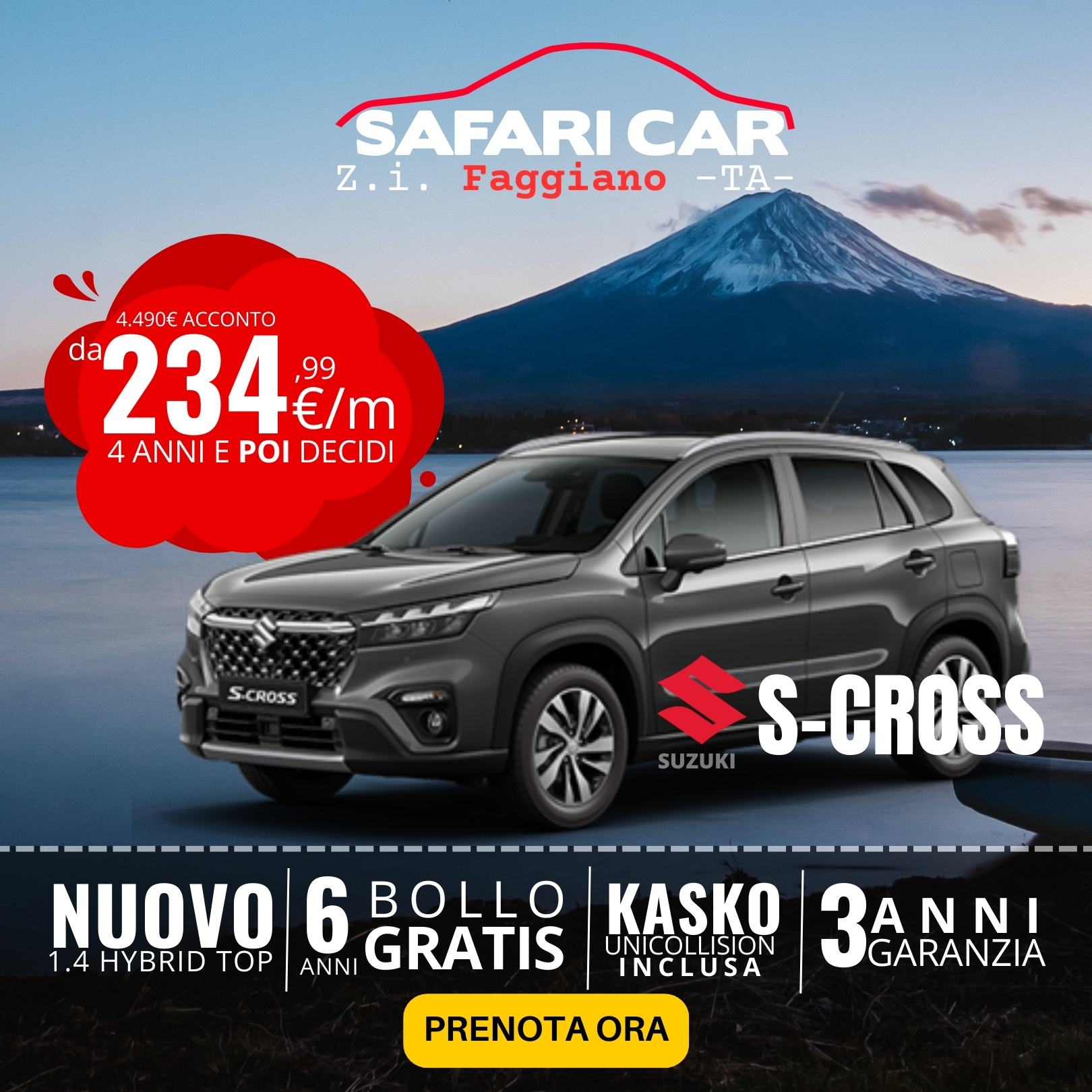 Offerta Suzuki S-Cross Taranto